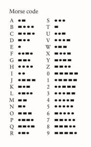 Junior Ranger Book Morse Code1